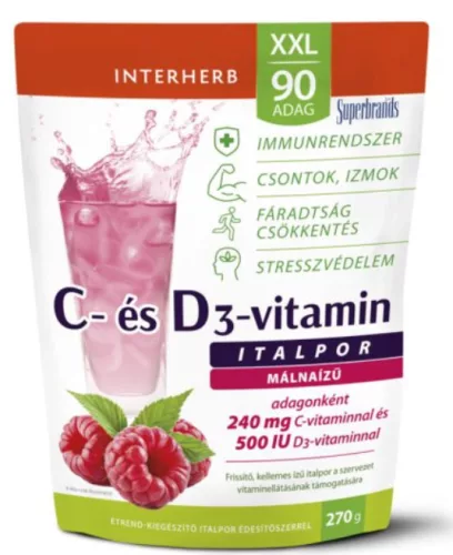 INTERHERB XXL C D3 VIT ITALPOR 90ADAG