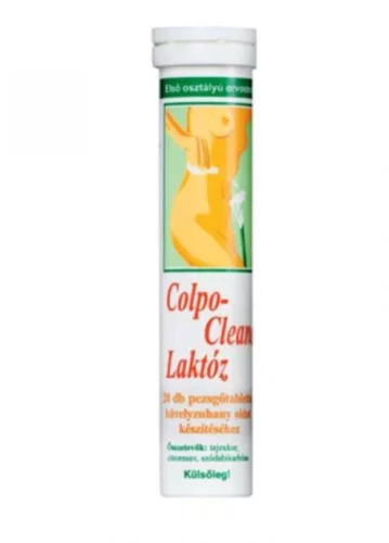 COLPO-CLEANER AKTÍV LAKTÓZ PEZSGŐTBL 20X