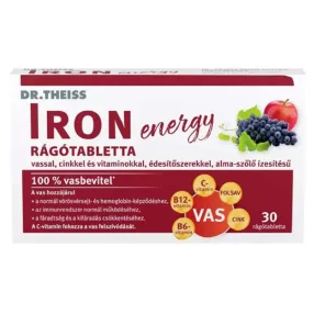 DR.THEISS IRON ENERGY RÁGÓTABL ALMA 30X