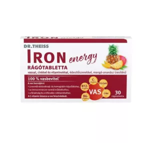 DR.THEISS IRON ENERGY RÁGÓTABL MANGÓ 30X
