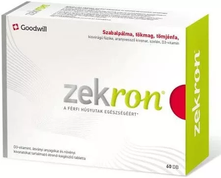 ZEKRON ÉTRENDKIEGÉSZÍTŐ TABLETTA 60X
