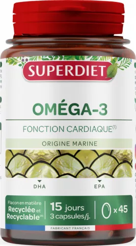 SUPERDIET OMEGA3 DHA EPA GÉLKAPSZULA 45X