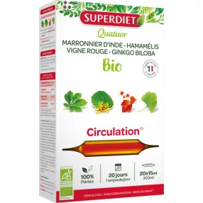 SUPERDIET BIO CIRCULATION IVÓAMP 20X15ML