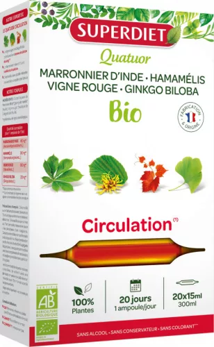 SUPERDIET BIO CIRCULATION IVÓAMP 20X15ML