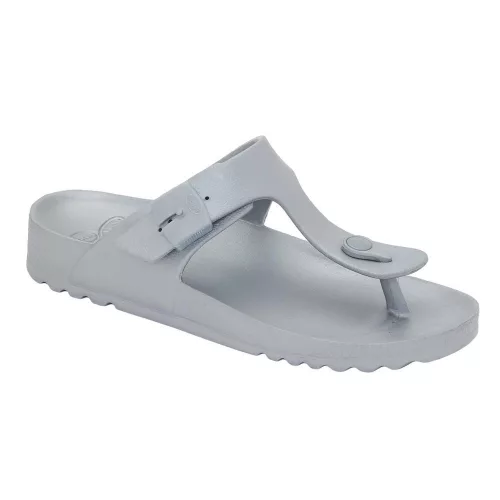 SCHOLL BAHIA PAPUCS 39 EZÜST FLIP 1PÁR
