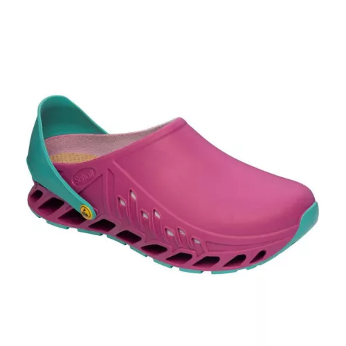 SCHOLL EVOFLEX 41 FUKSZIA SMARAGZÖLD1PÁR