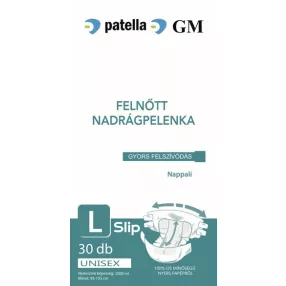 GM SLIP NADRPELENKA L 2000ML FELNŐTT 30X