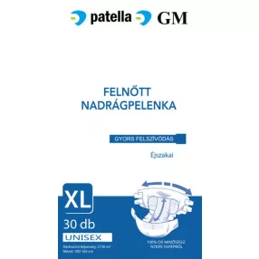 Gm nadrágpelenka éjszakai XL 3730 ml 30 db