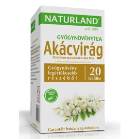FEHÉR AKÁCVIRÁG TEA 20X 1,2G NLAND