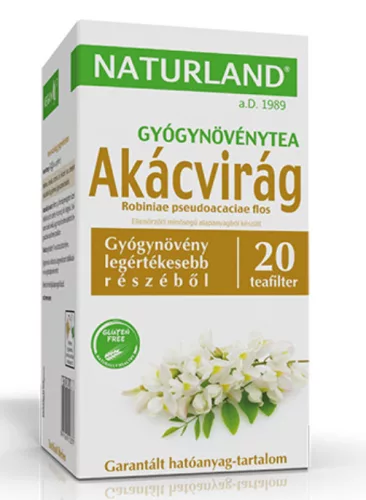 FEHÉR AKÁCVIRÁG TEA 20X 1,2G NLAND