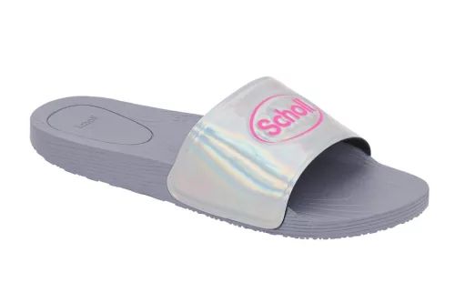 SCHOLL WOW PAPUCS 37 EZÜST 1PÁR