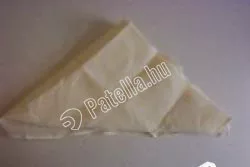 Háromszög kendő 96x96x127 nem szőtt pamut