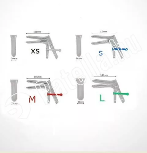 Hüvelyterpesztö steril egyszerhasználatos műanyag L (zöld)