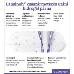 LANSINOH CSÁSZÁRMETSZÉS UTÁNI PÁRNA 2X