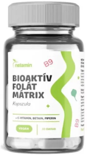 NETAMIN BIOAKTÍV FOLÁT MÁTRIX KAPSZ 30X