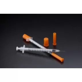 Holttér nélküli fecskendő 1 ml 27gx1/2