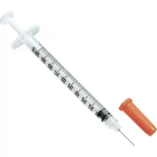 Holttér nélküli fecskendő 1 ml 29gx1/2
