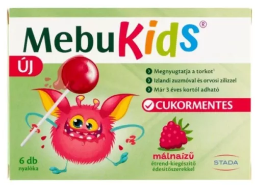MEBUKIDS ÉTRENDKIEGÉSZÍTŐ NYALÓKA 6X