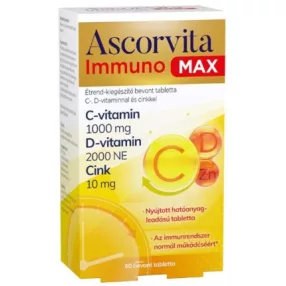 ASCORVITA IMMUNO MAX BEVONT TABLETTA 60X