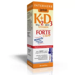 INTERHERB K2 D3 VIT FORTE CSEPPEK 20ML