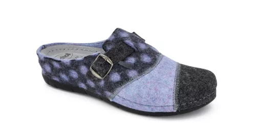 SCHOLL BRUGES BUCKLE 37 ANTRACIT KÉK1PÁR