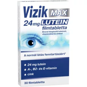VIZIK MAX LUTEIN 24MG FILMTABLETTA 30X