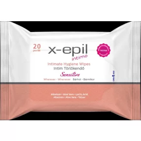 XEPIL INTIMO SENSIT INTIM TÖRLŐKENDŐ 20X