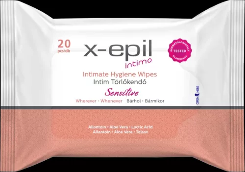 XEPIL INTIMO SENSIT INTIM TÖRLŐKENDŐ 20X