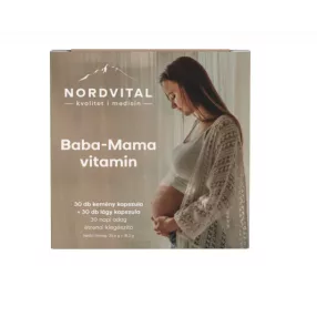 NORDVITAL BABA-MAMA VITAMIN KAPSZ 30+30X