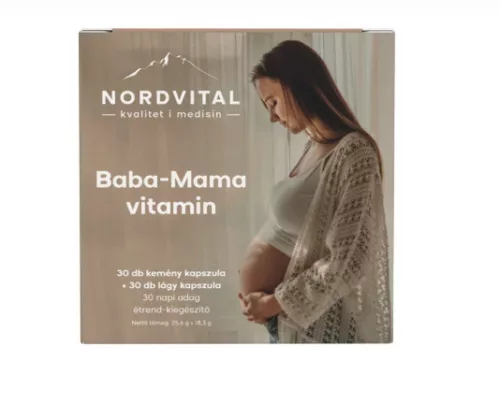 NORDVITAL BABA-MAMA VITAMIN KAPSZ 30+30X