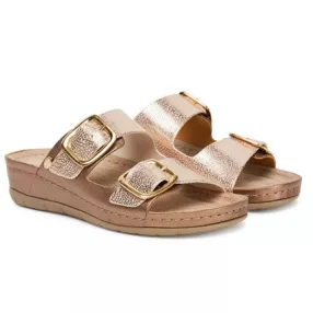 SCHOLL ABERDEEN PAPUCS 37 PINK ARANY1PÁR