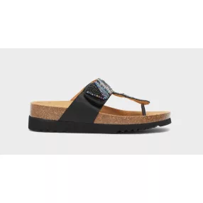 SCHOLL TANISHA PAPUCS 39 FEKETE FLIP1PÁR