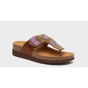 SCHOLL TANISHA PAPUCS 41 BARNA FLIP 1PÁR