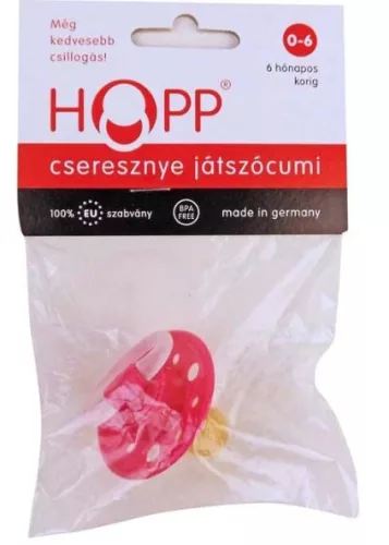 HOPP JCUMI KIS 0-6HÓ CSERESZNYE ALAK 1X