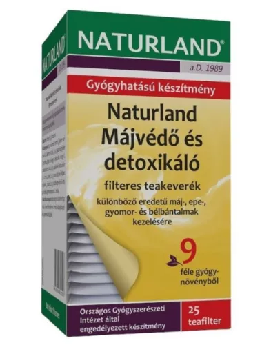 MÁJVÉDŐ TEAKEVERÉK 25X NLAND