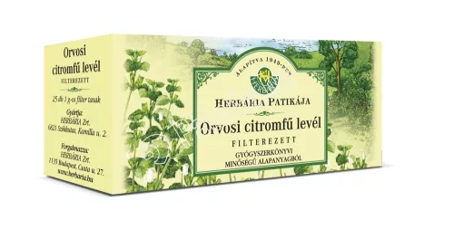 Citromfűlevél teakevék 25x 73119