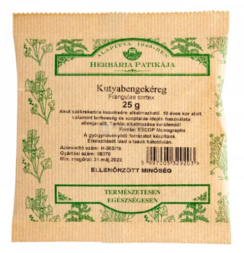 KUTYABENGEKÉREG TEA 1X 25G TASAKOLT HERB