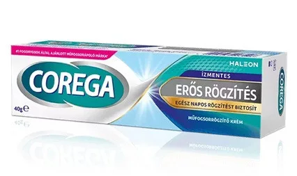 COREGA KRÉM MŰFOGSORRÖGZÍTŐ ÍZMENTES 40G