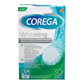COREGA T DENTWHIT TABLETTA FEHÉRÍTŐ 30X