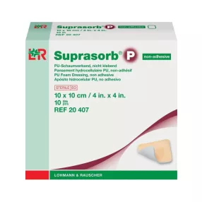 Suprasorb p habszivacs 10 cm x 10 cm 10x 20407