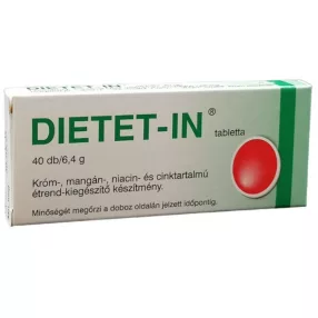 DIETET-IN TABLETTA 40X OGYEI