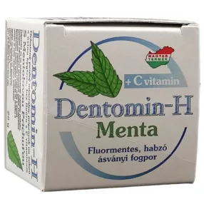 DENTOMIN FLUORM FOGPOR MENTÁS HABZÓ 25G