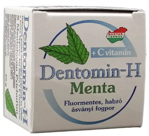 DENTOMIN FLUORM FOGPOR MENTÁS HABZÓ 25G