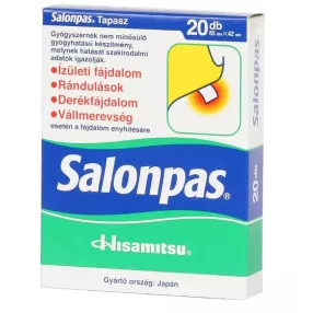 SALONPAS TAPASZ 20X