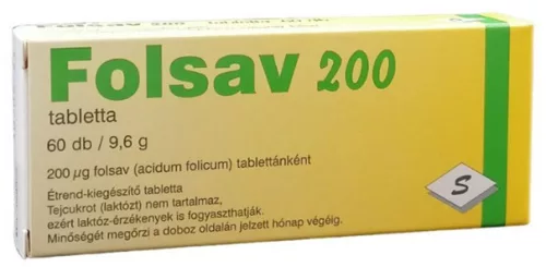 FOLSAV 200 TABLETTA 60X SEPHARMA