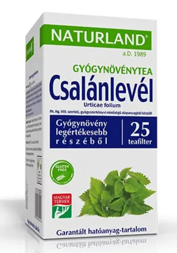 CSALÁNLEVÉL TEA 25X 1G FILTERES NLAND