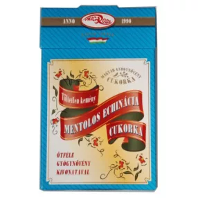 BÍBOR KASVIRÁG CUKORKA MENTOLOS 1X 75G