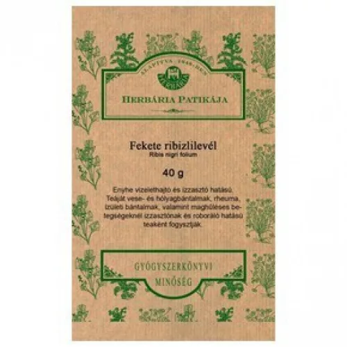 Fekete ribizlilevél 40 g 71206