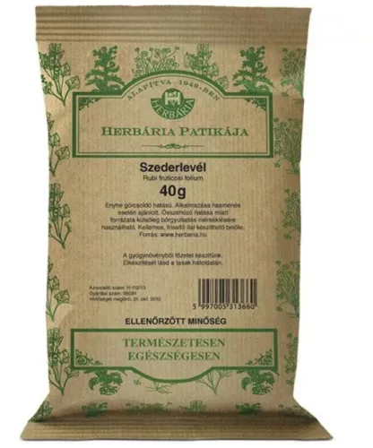 SZEDERLEVÉL TEA SZÁLAS 40G HERB