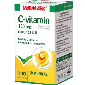 C VIT 100MG RÁGÓTABL NARANCS 100X WAL